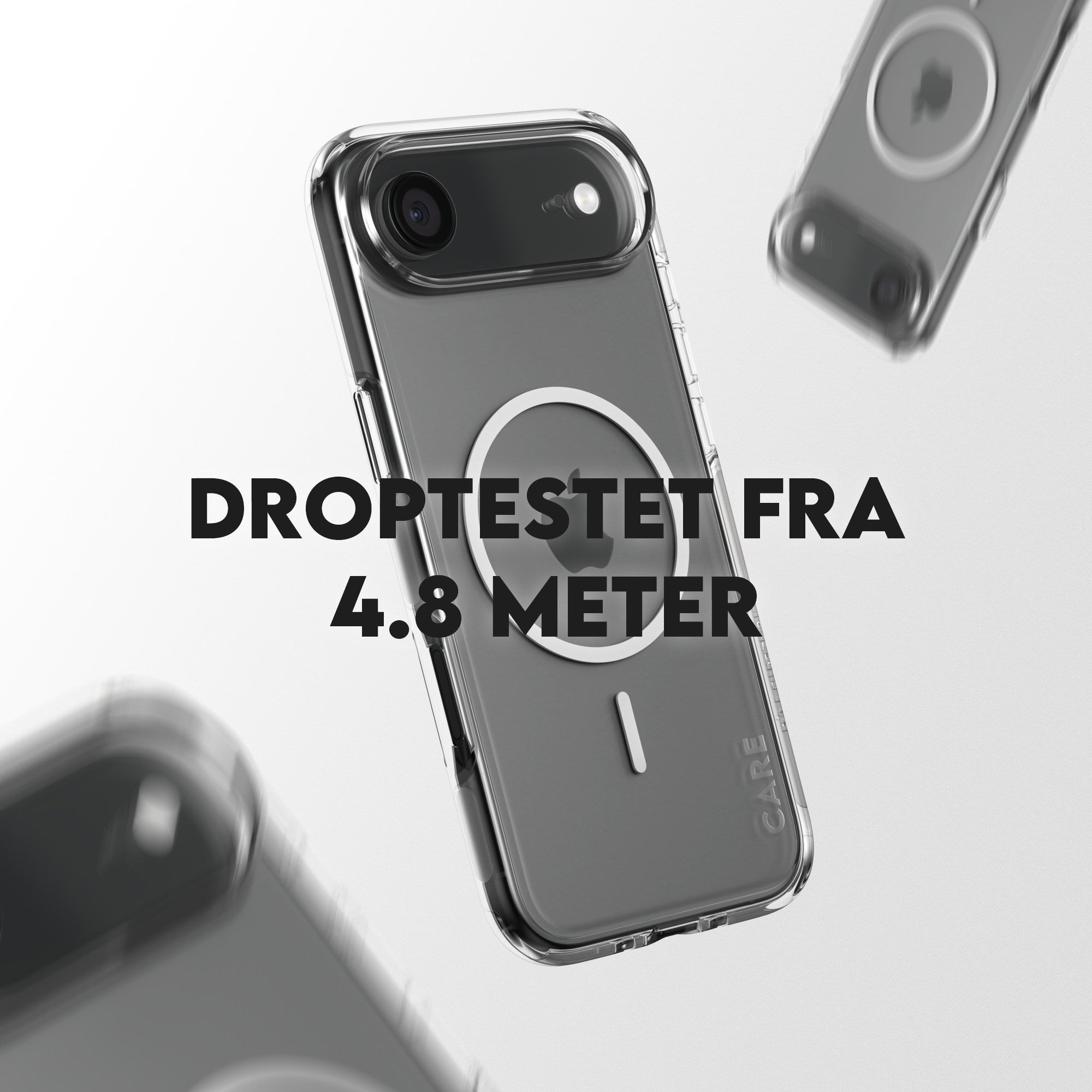 CARE™ by PanzerGlass® Urban Explorer Case Transparent m. Hvid MagSafe iPhone Air